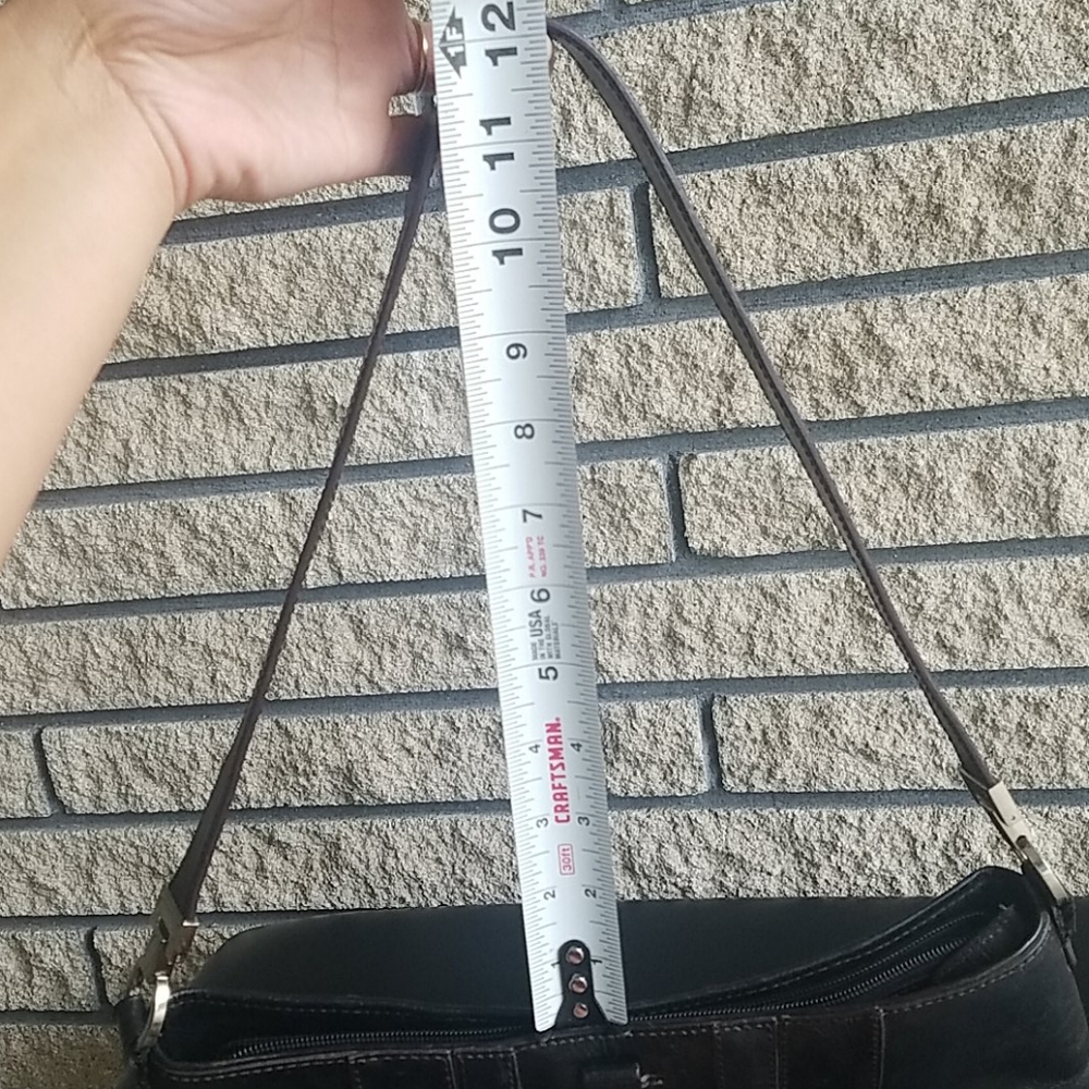 Vintage Etienne Aigner Leather Shoulder Bag - Picture 14 of 15